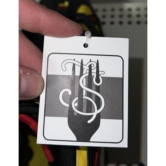 FILA Stackhouse Spaghetti Mens Basketball Shoes Size 11.5 Black Red Yellow - Picture 8 of 9